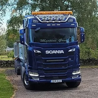 Scania tippbil nr 2 – Martins Grus